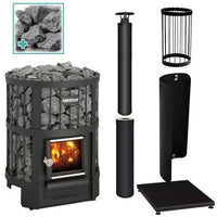 Harvia Legend 150 Sauna Stove Pkg with Black Chimney(+$5483.00)