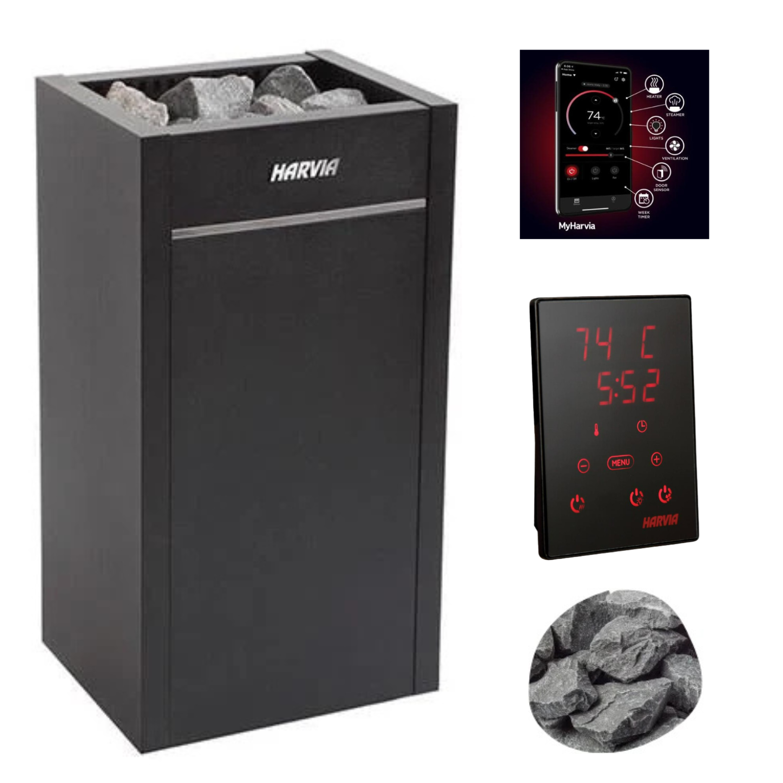 Harvia Virta series heater - NW Immersion