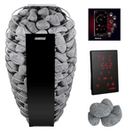 Harvia Spirit 8kW Heater Package - Xenio WiFi Control - includes required stones - NW Immersion