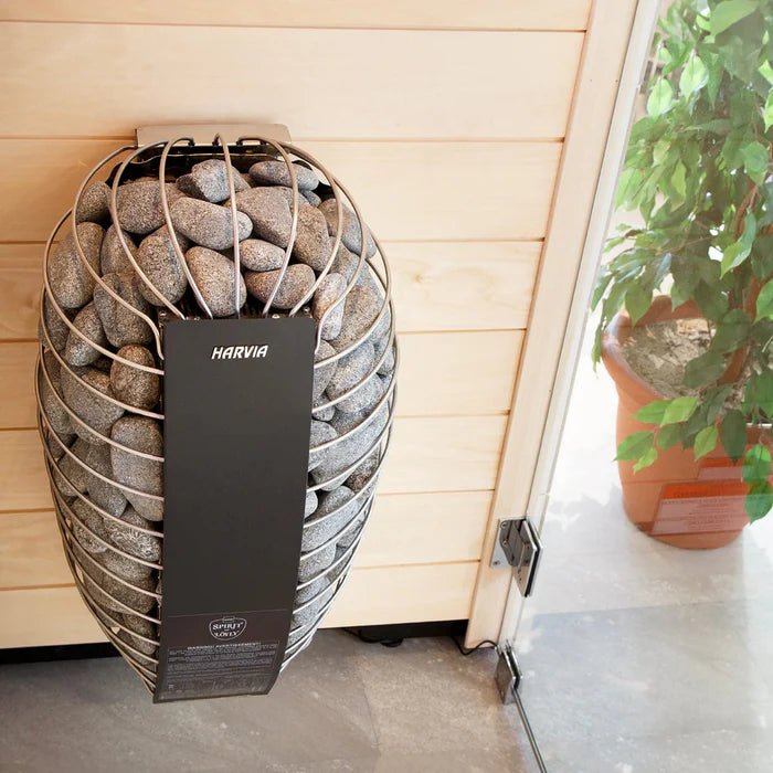 Harvia Spirit SP80E 8 kW Electric Sauna Heater - Complete Package Options - NW Immersion