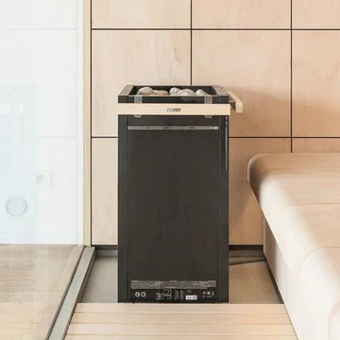 Harvia Virta HL110E 10.5kW Electric Sauna Heater Package with Xenio WiFi Control & Sauna Stones - NW Immersion