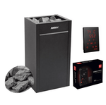 Harvia Virta HL110E 10.5kW Electric Sauna Heater Package with Xenio WiFi Control & Sauna Stones - NW Immersion
