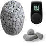 HUUM Drop 9kW Sauna Heater Package - UKU WiFi Black - NW Immersion
