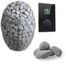 HUUM Drop 9kW Sauna Heater Package - UKU WiFi Glass - NW Immersion