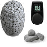 HUUM DROP Series 6.0kW Sauna Heater Package / UKU WiFi Black - NW Immersion