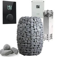 HUUM Hive 15kW Electric Sauna Heater Package w/ UKU WiFi Glass - NW Immersion