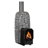 HUUM HIVE Flow Mini LS Sauna Stove with Firebox Extension - Complete Package Options - NW Immersion