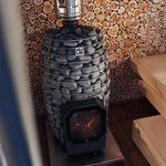 HUUM HIVE Flow Mini Wood Burning Sauna Stove - Complete Package Options - NW Immersion