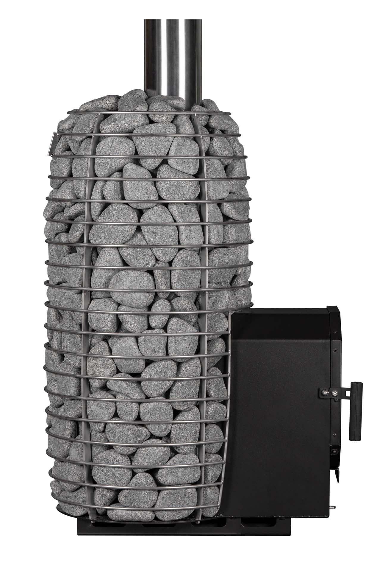 HUUM HIVE Flow Mini Wood-Burning Sauna Stove Package with Stones - NW Immersion