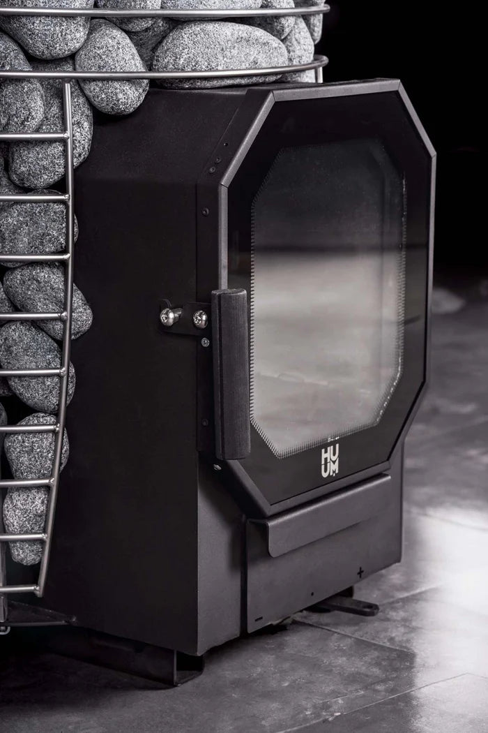 HUUM HIVE Flow Mini Wood Burning Sauna Stove - Complete Package Options - NW Immersion