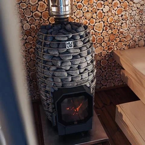 HUUM HIVE Flow Wood Burning Sauna Stove- Complete Package Options - NW Immersion