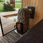 HUUM HIVE Flow Mini Wood Burning Sauna Stove - Complete Package Options - NW Immersion