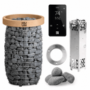 HUUM Hive Mini Series 10.5kW Sauna Heater Package- UKU WiFi Glass- includes required stones