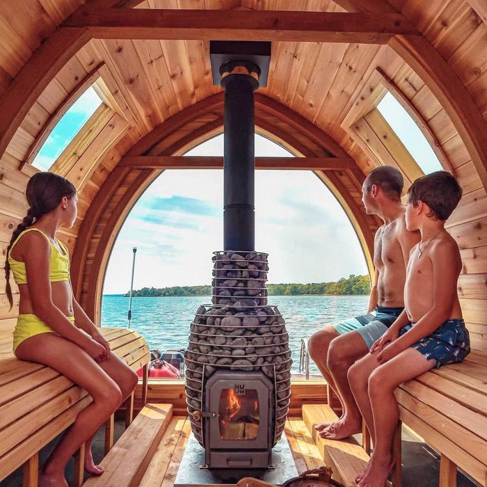 Huum HIVE Wood 13 - HIVE Wood Series Sauna Stove - Complete Package Options - NW Immersion