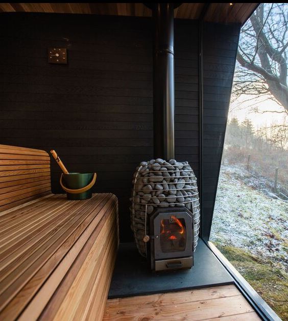 HUUM Hive Wood 17 kW Wood-Burning Sauna Stove — additional product view