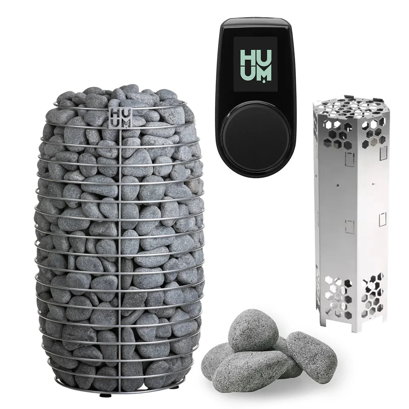 HUUM HIVE Mini 10.5kW Sauna Heater Package with UKU WiFi Control - NW Immersion