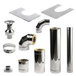 HUUM Thru - Wall Chimney Kit - NW Immersion