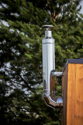 HUUM Thru - Wall Chimney Kit - NW Immersion