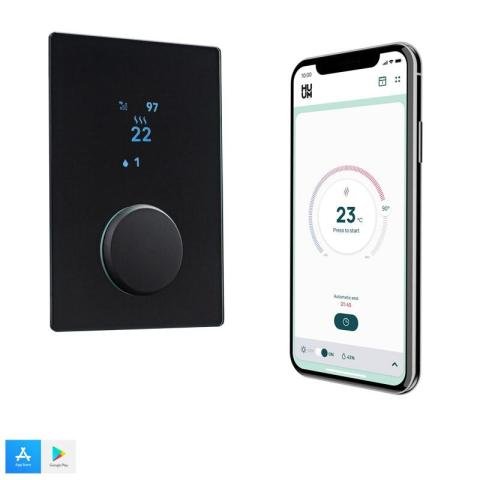HUUM UKU Glass Sauna Heater Control with Wi - Fi - Glass - NW Immersion