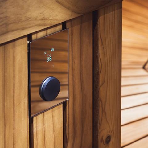 HUUM UKU Mirror Sauna Heater Control with Wi - Fi – Mirror - NW Immersion