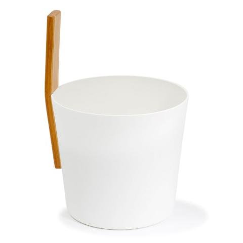 Kolo Bucket with Straight Handle, White - NW Immersion