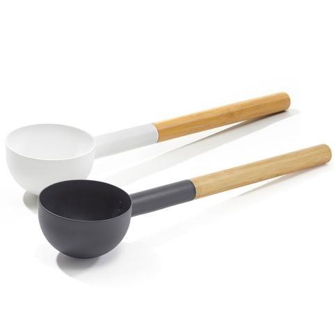 KOLO Ladle 2 Sauna Ladle, Bamboo & Aluminum - BLACK - NW Immersion