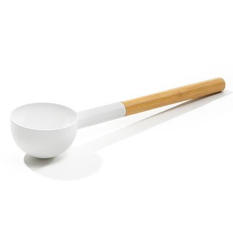 KOLO Ladle 2 Sauna Ladle, Bamboo & Aluminum - WHITE - NW Immersion