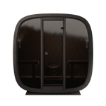 Leil Black Cube - Premium 4 - Person Outdoor Sauna Kit - NW Immersion