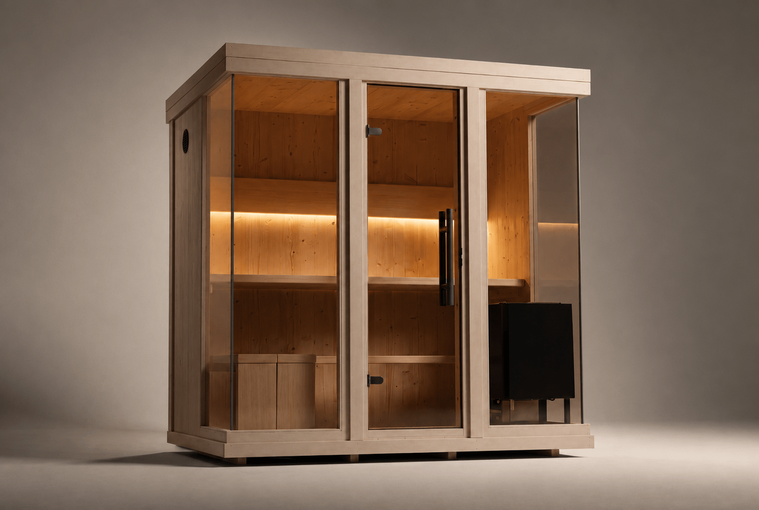 Leil Celto M 3 Person Outdoor Traditional Finnish Sauna - NW Immersion