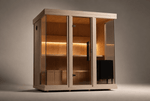 Leil Celto M 3 Person Outdoor Traditional Finnish Sauna - NW Immersion