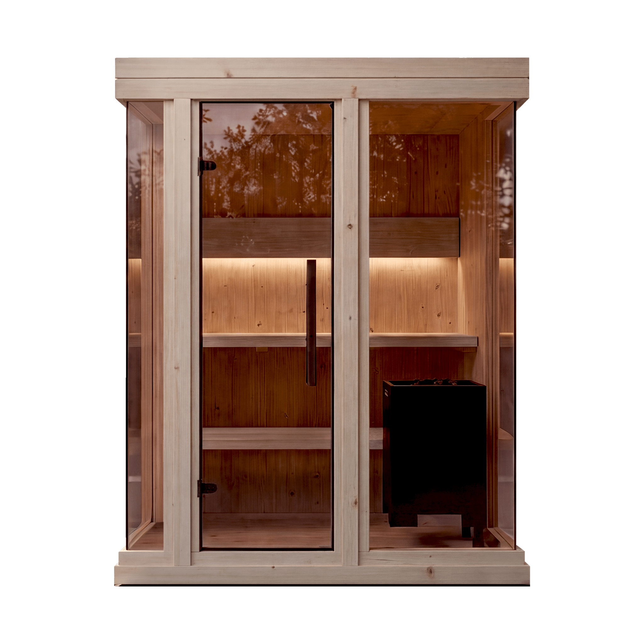 Leil Celto S 2 Person Outdoor Traditional Finnish Sauna - NW Immersion