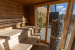 Leil Patio S, 4-5 Person Outdoor Sauna - NW Immersion