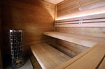 Leil Patio XS 4 Person Outdoor Sauna - NW Immersion