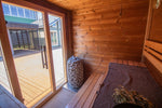 Leil Patio XS 4 Person Outdoor Sauna - NW Immersion