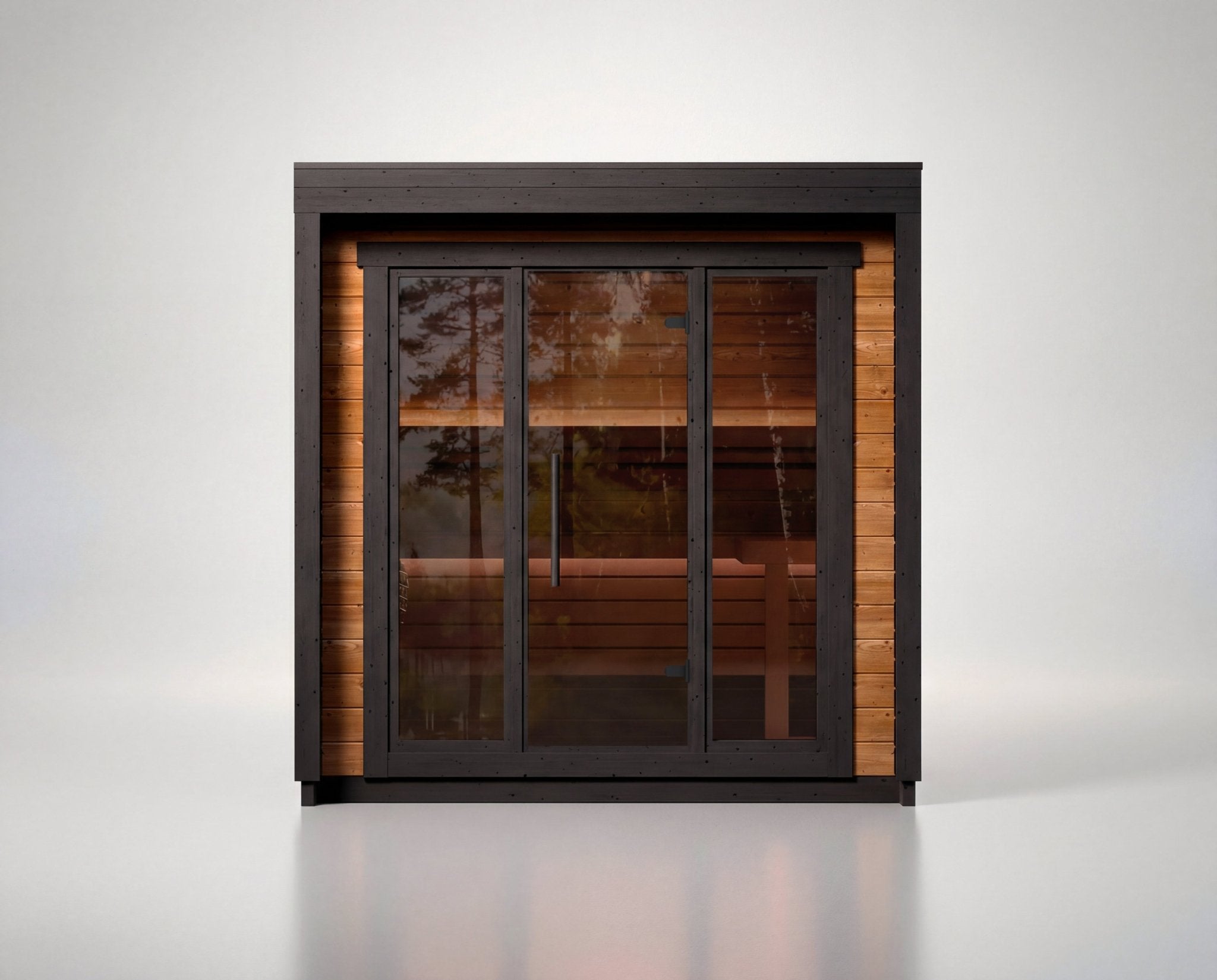 Leil Patio XS 4 Person Outdoor Sauna - NW Immersion