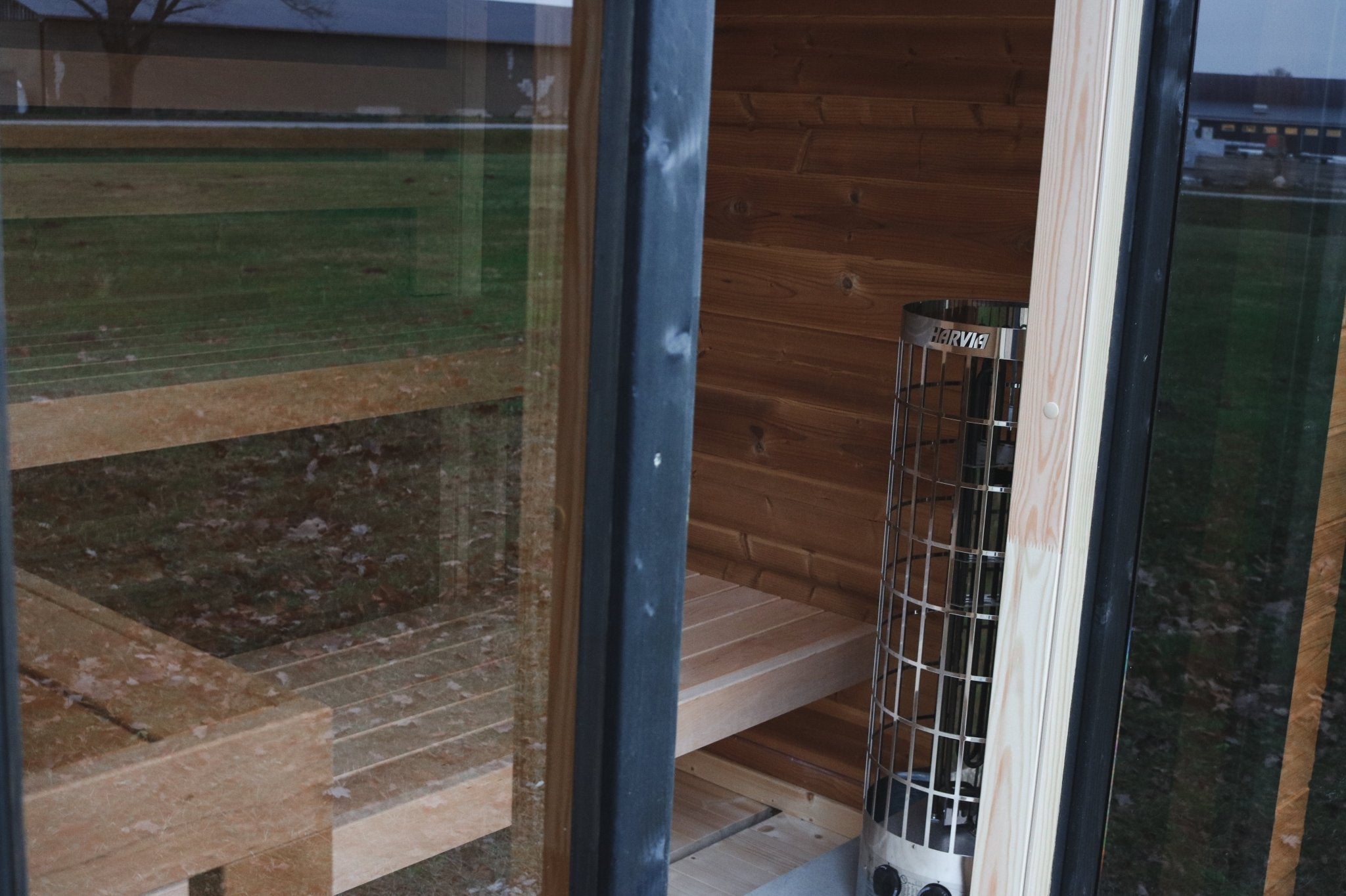 Leil Patio XS 4 Person Outdoor Sauna - NW Immersion