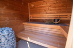 Leil Patio XS 4 Person Outdoor Sauna - NW Immersion