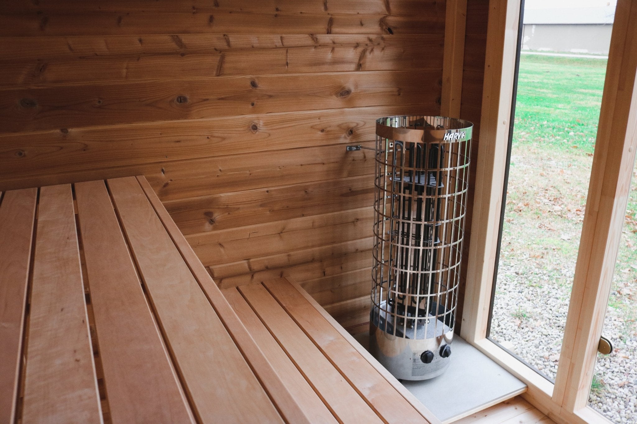 Leil Patio XS 4 Person Outdoor Sauna - NW Immersion