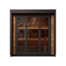 Leil Patio XS 4 Person Outdoor Sauna - NW Immersion