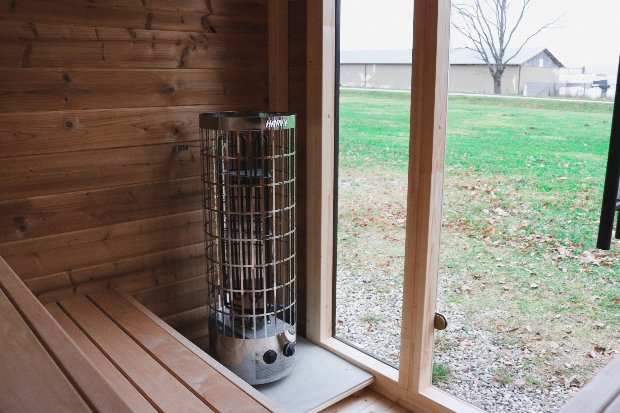Leil Patio XS 4 Person Outdoor Sauna - NW Immersion