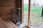 Leil Patio XS 4 Person Outdoor Sauna - NW Immersion