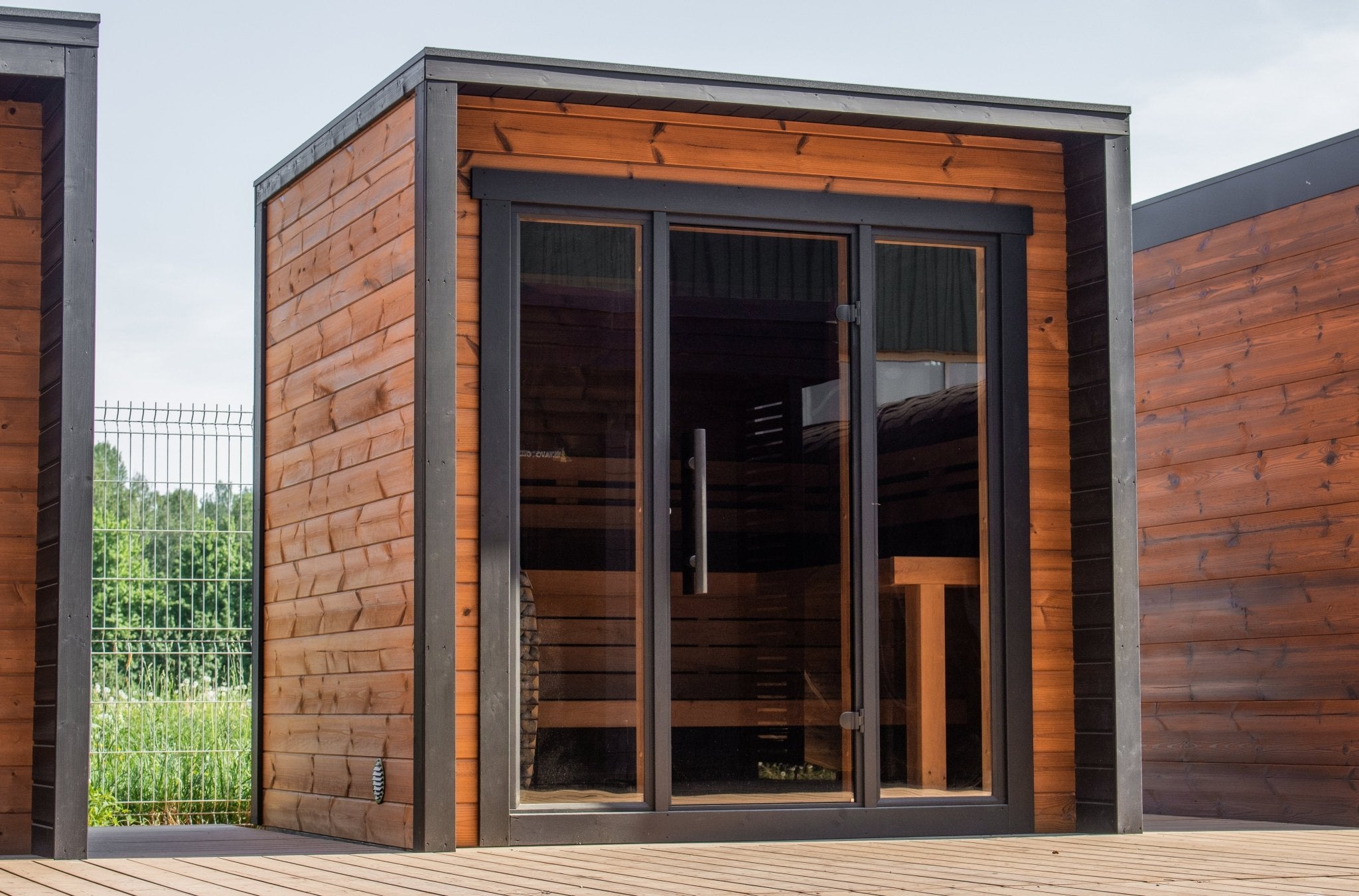 Leil Patio XS 4 Person Outdoor Sauna - NW Immersion