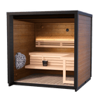 Leil Patio XS 4 Person Outdoor Sauna - NW Immersion
