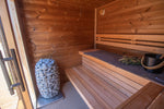 Leil Patio XS 4 Person Outdoor Sauna - NW Immersion