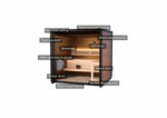 Leil Patio XS 4 Person Outdoor Sauna - NW Immersion