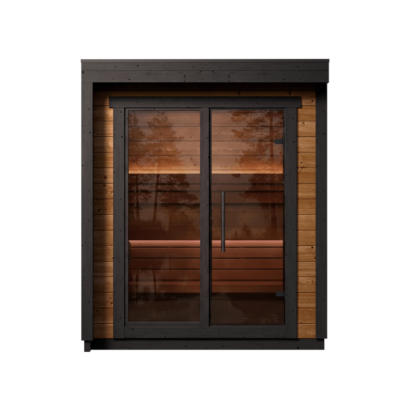 Leil Patio XXS 3 Person Outdoor Sauna - NW Immersion