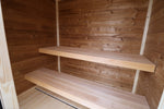 Leil Patio XXS 3 Person Outdoor Sauna - NW Immersion