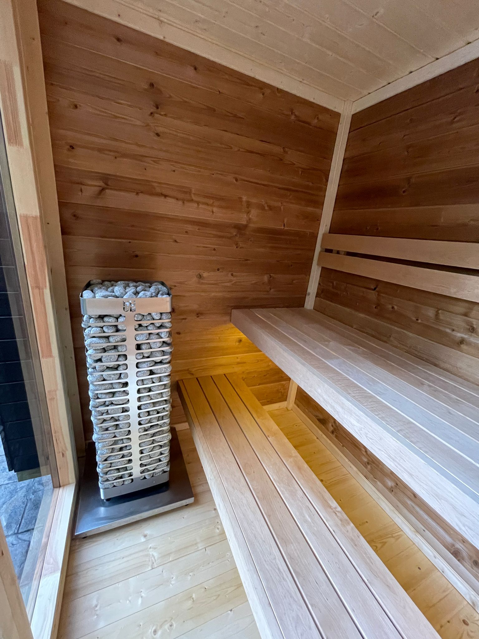 Leil Patio XXS 3 Person Outdoor Sauna - NW Immersion