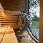 Leil Saunas Black Cube - COMFORT 6 - Person Outdoor Sauna Kit - NW Immersion