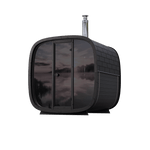 Leil Saunas Black Cube - COMFORT 6 - Person Outdoor Sauna Kit - NW Immersion